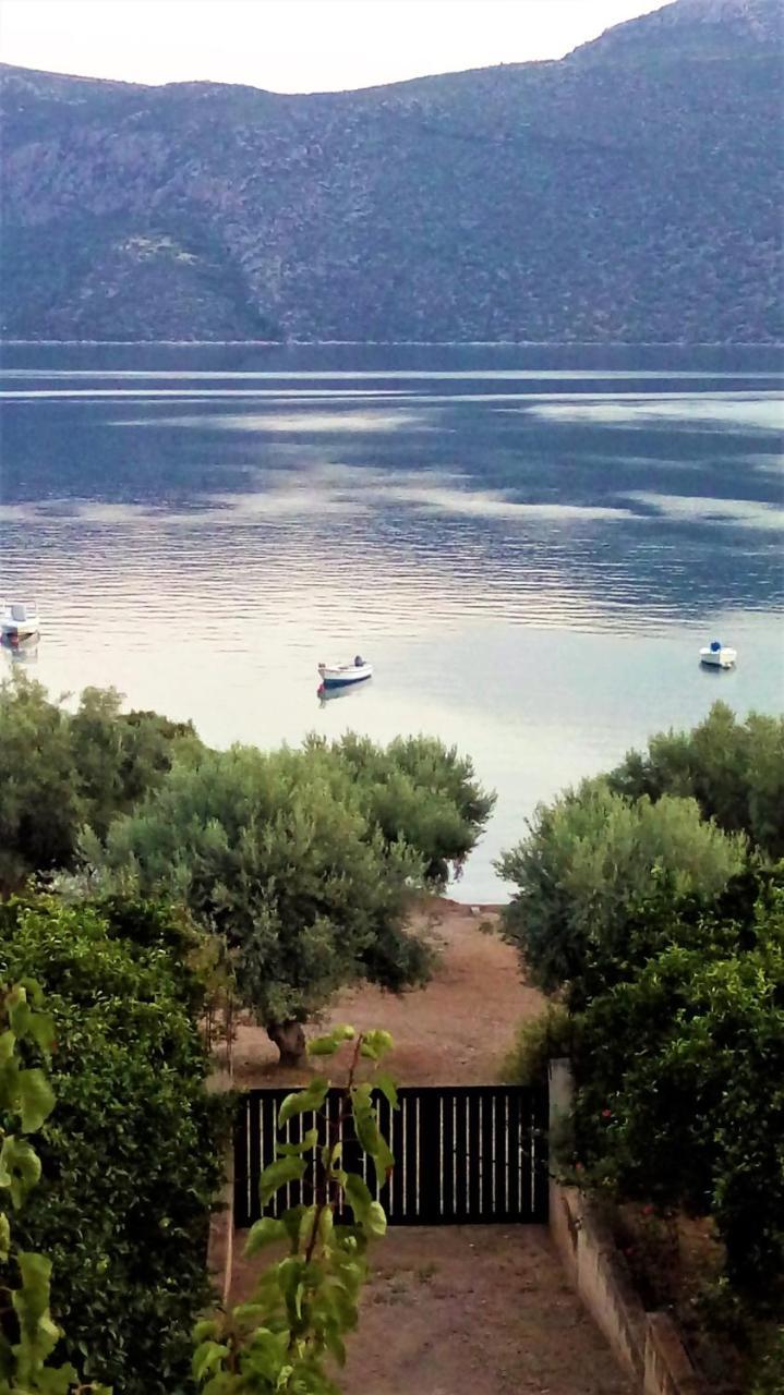 Waterfront Mediterranean Villa Skroponeria Buitenkant foto